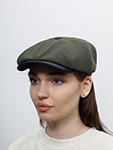 Кепка STETSON арт. 6841144 HATTERAS DOUBLEFACE JERSEY (оливковый)
